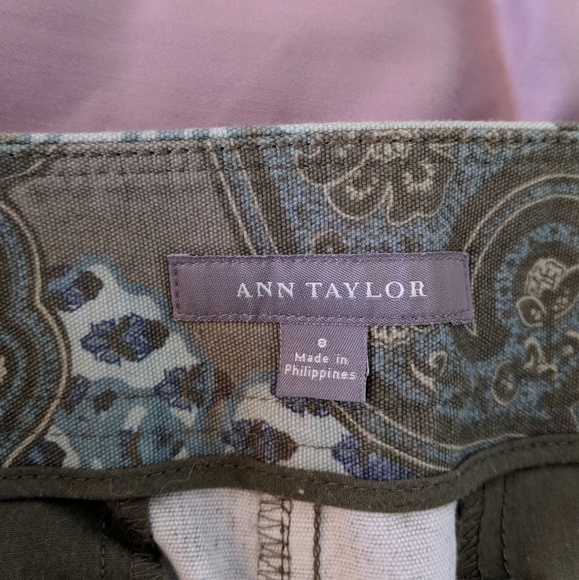 Ann Taylor A-Line Denim Skirt - Picture 2 of 5